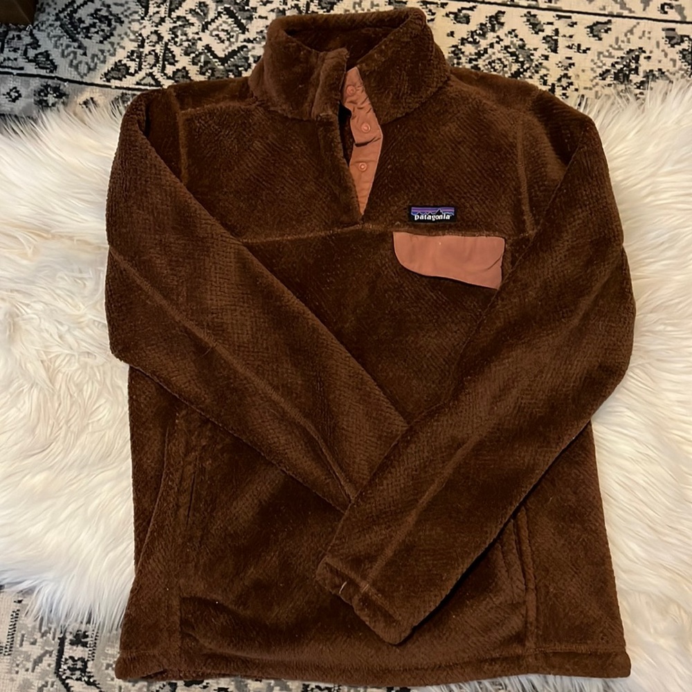 Womens Brown Patagonia Pull-over